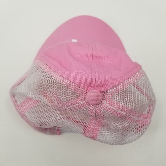 Yeti Coolers Pink and White Snapback Baseball Cap Hat - Picture 2 of 12